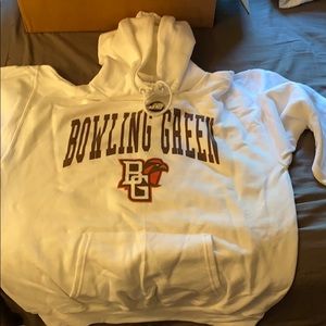 BGSU White hoodie